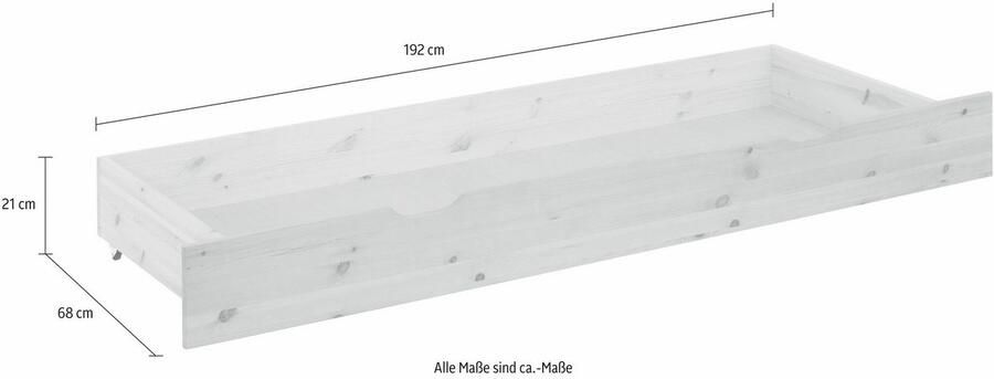 Home affaire Lade Kero geschikt voor het massief houten bed 'kero' breedte 192 cm - Foto 5