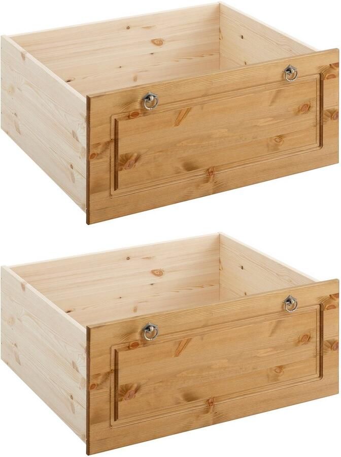 Home affaire Lade TESSIN Onderbedladen op wieltjes geschikt voor het bed Tessin (set 2 stuks) - Foto 2