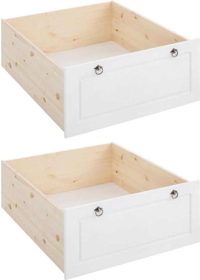 Home affaire Lade TESSIN Onderbedladen op wieltjes geschikt voor het bed Tessin (set 2 stuks)