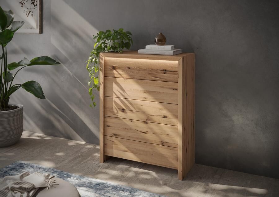 Home affaire Ladekast Ambroise Breedte 88 cm incl. LED-verlichting - Foto 3