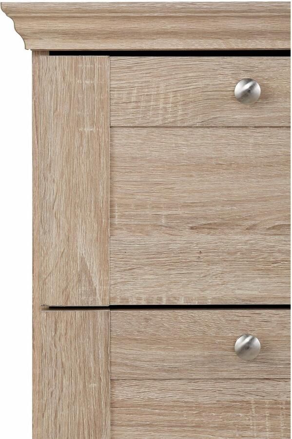 Home affaire Ladekast Binz met mooie metalen handgrepen 3 laden breedte 75 cm - Foto 8