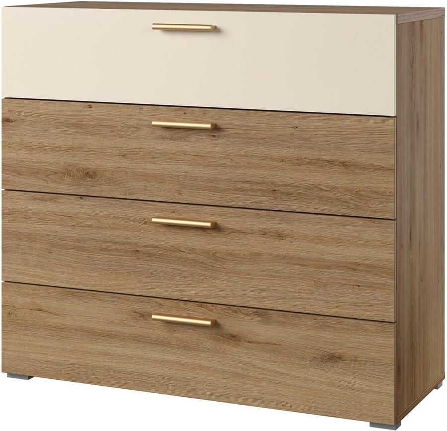 Home affaire Ladekast Bitry breedte 100 cm sideboard met lades veel opbergruimte