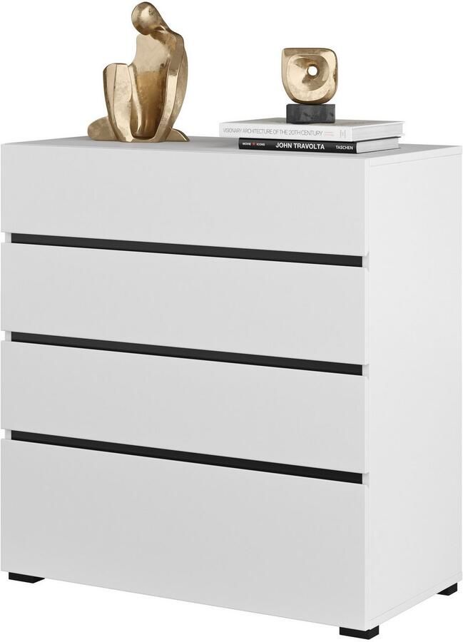 Home affaire Ladekast Cross moderne greeploze commode 80x40x85cm (Bxdxh) - Foto 3