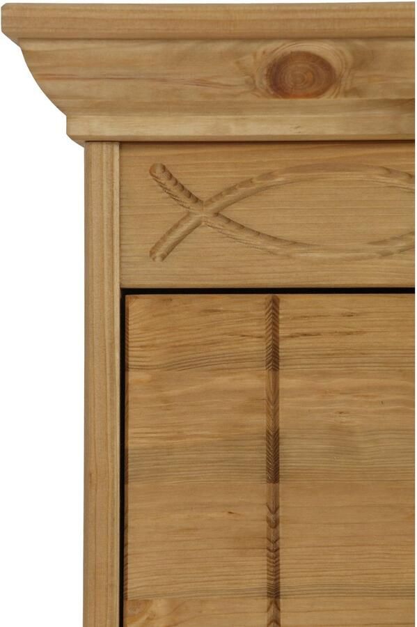 Home affaire Ladekast Indra gemaakt van massief grenen met 3 laden breedte: 100 cm - Foto 7