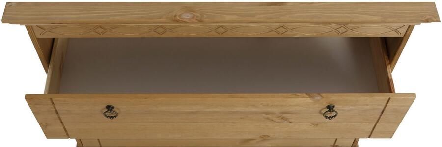 Home affaire Ladekast Indra gemaakt van massief grenen met 3 laden breedte: 100 cm - Foto 11