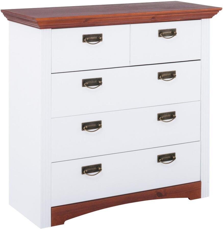 Home affaire Ladekast Konrad Breedte 94 cm van massief FSC -gecertificeerd dennenhout - Foto 3