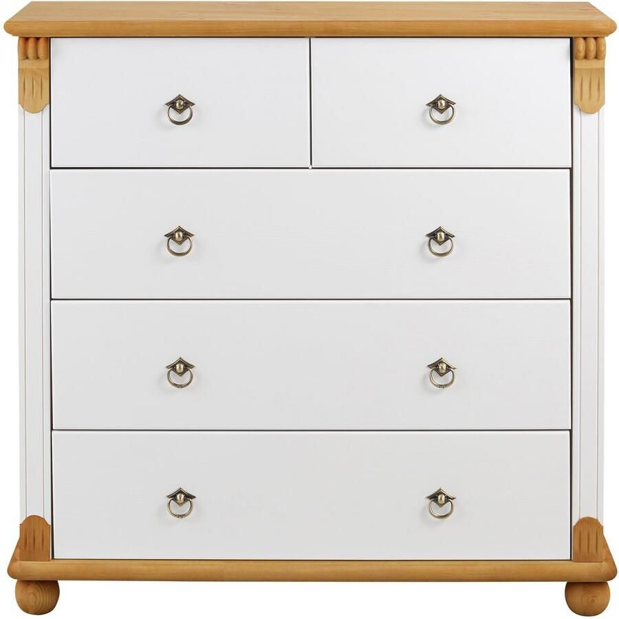 Home affaire Ladekast TESSIN gemaakt van massief fsc-gecertificeerd grenen met 5 lades - Foto 10