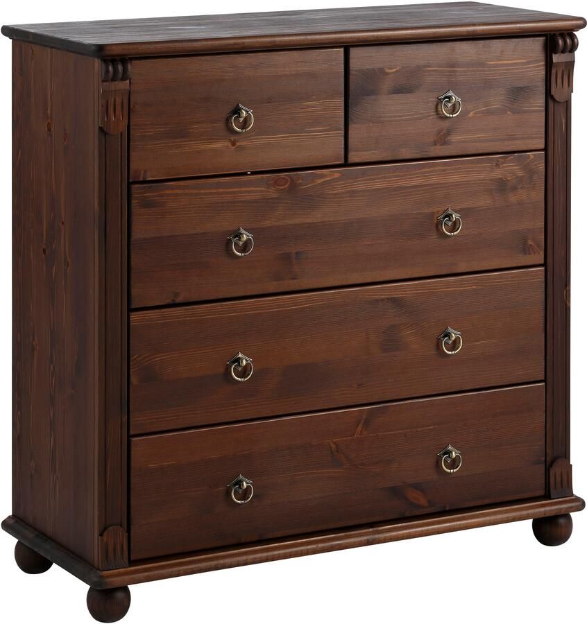 Home affaire Ladekast TESSIN gemaakt van massief fsc-gecertificeerd grenen met 5 lades - Foto 9