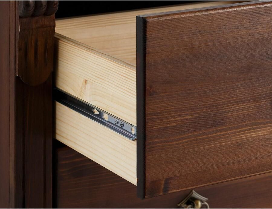 Home affaire Ladekast TESSIN gemaakt van massief fsc-gecertificeerd grenen met 5 lades - Foto 4