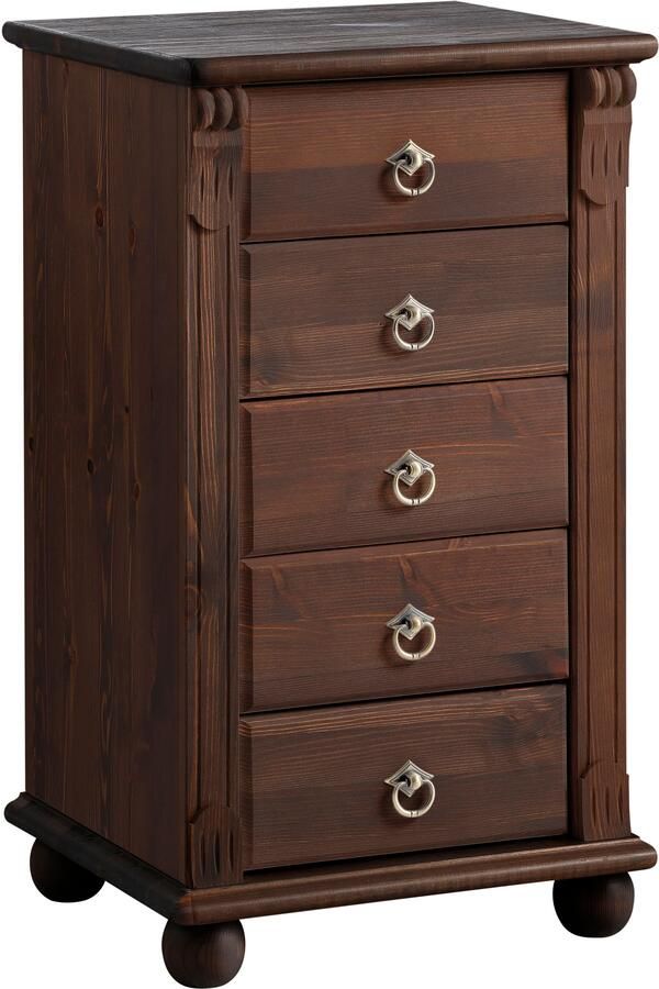 Home affaire Ladekast TESSIN Make-up commode met spiegel van massief dennenhout FSC -gecertificeerd - Foto 10