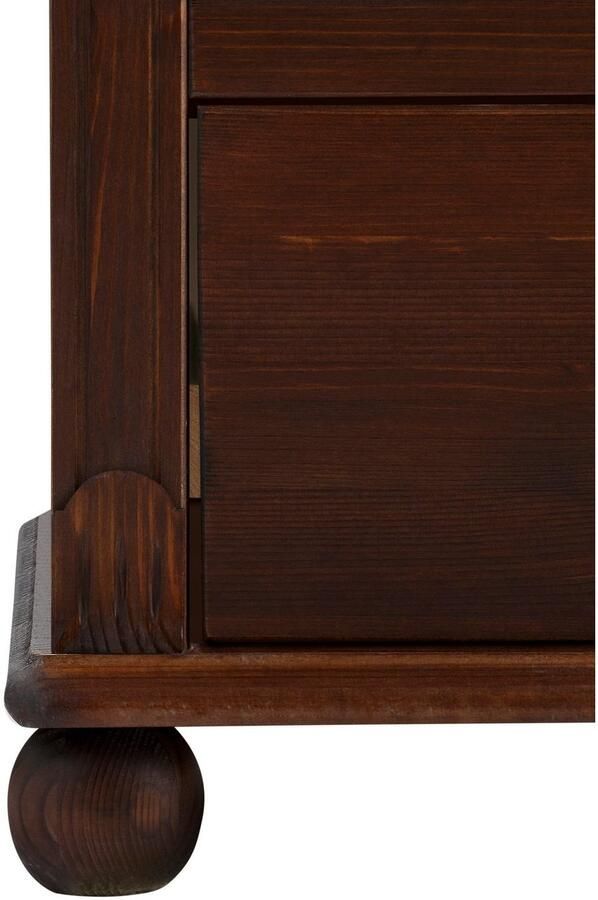 Home affaire Ladekast TESSIN Make-up commode met spiegel van massief dennenhout FSC -gecertificeerd - Foto 5