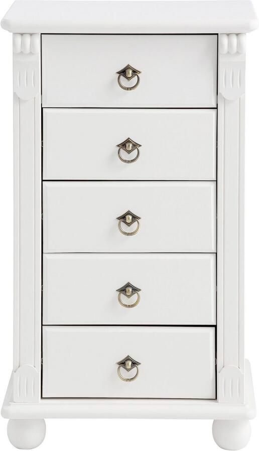 Home affaire Ladekast TESSIN Make-up commode met spiegel van massief dennenhout FSC -gecertificeerd - Foto 8