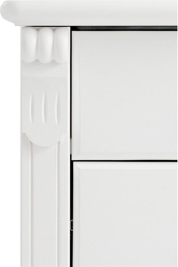 Home affaire Ladekast TESSIN Make-up commode met spiegel van massief dennenhout FSC -gecertificeerd - Foto 4