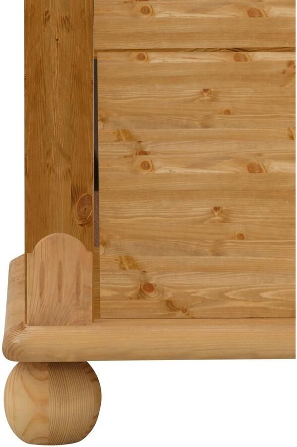 Home affaire Ladekast TESSIN Make-up commode met spiegel van massief dennenhout FSC -gecertificeerd - Foto 6