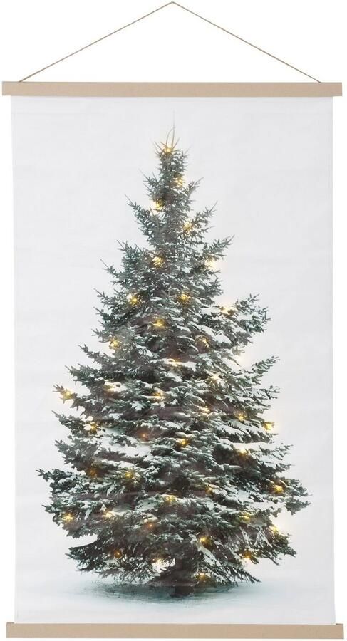 Home affaire Led-wanddecoratie Wandkleed kerstversiering (1 stuk) - Foto 3