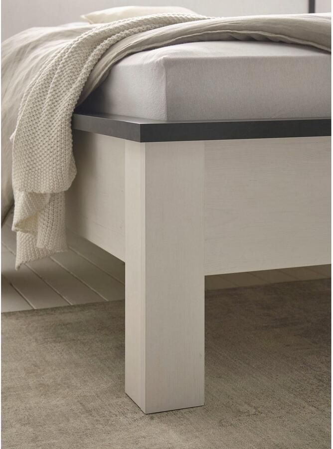 Home affaire Ledikant Sherwood Ligoppervlak 180 200 cm 2 nachtkastjes en 2 wandpanelen (5-delig) - Foto 6