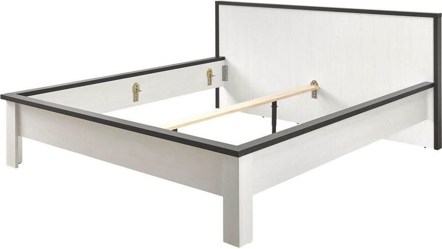 Home affaire Ledikant Sherwood Ligoppervlak bed 180 x 200 cm 2 nachtkastjes met elk 1 lade (3-delig) - Foto 9