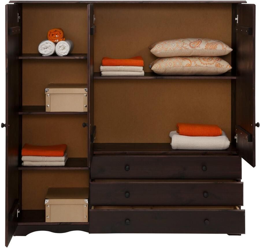 Home affaire Linnenkast Minik van mooi massief grenenhout in verschillende kleurvarianten - Foto 2