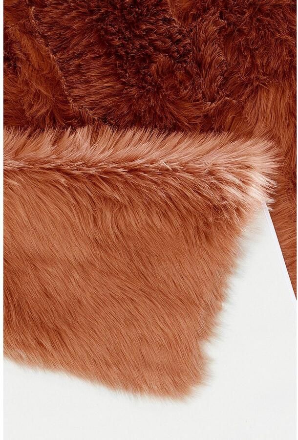 Home affaire Loper Valeria hoogpolig tapijt knuffelig Imitatiebont loper vloerkleden woonkamer slaapkamer eetkamer