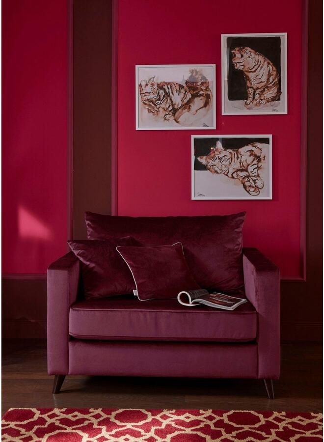 Home affaire Loveseat Renesse los kussen opstaande naad aan zitkussen (set) - Foto 3