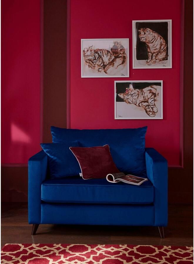 Home affaire Loveseat Renesse los kussen opstaande naad aan zitkussen (set) - Foto 4