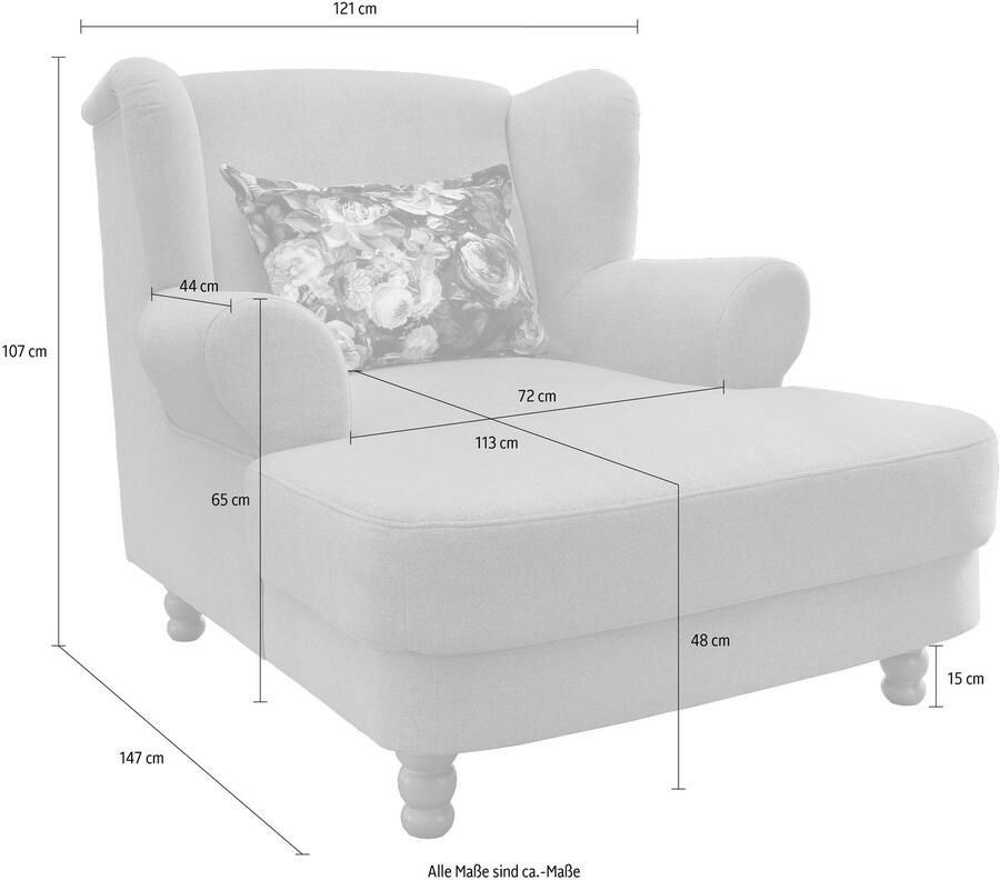 Home affaire Loveseat TASSILO - Foto 2