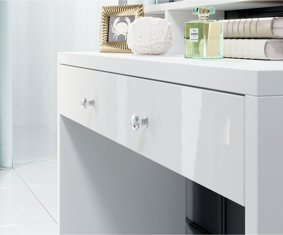 Home affaire Make-uptafel Aria Kaptafel Hollywood Theater 120x136x40cm - Foto 4