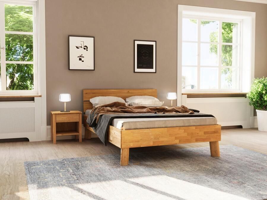 Home affaire Massief houten ledikant Chavot I keuze uit kernbeuken of wilde eik verkrijgbaar - Foto 3