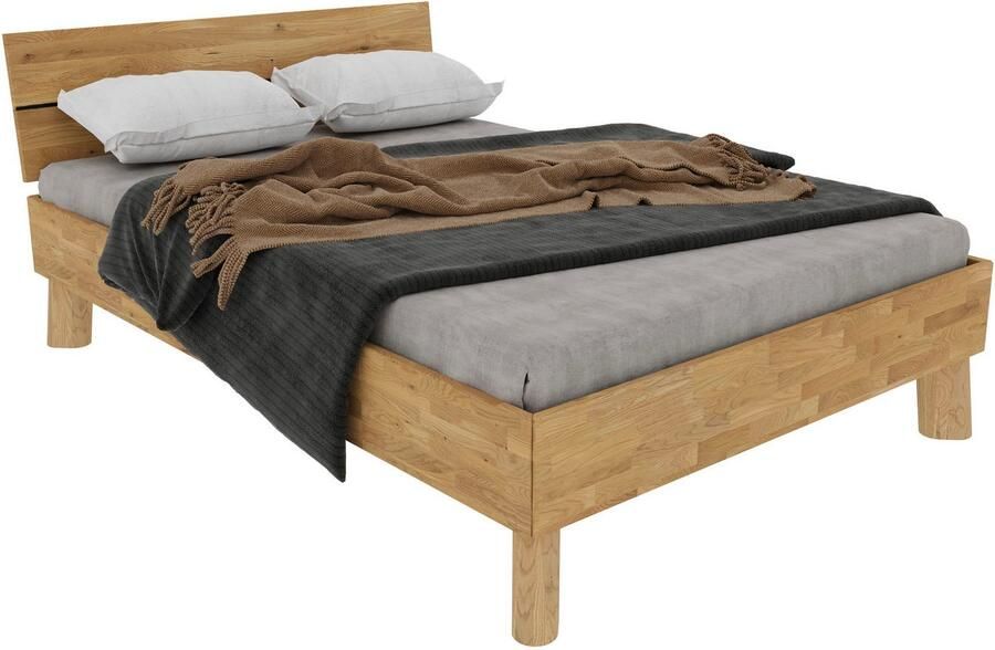 Home affaire Massief houten ledikant Chavot I keuze uit kernbeuken of wilde eik verkrijgbaar - Foto 2