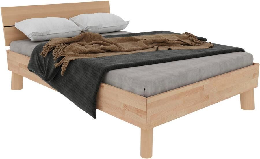 Home affaire Massief houten ledikant Chavot I keuze uit kernbeuken of wilde eik verkrijgbaar - Foto 2