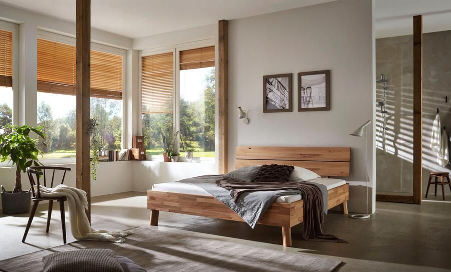 Home affaire Massief houten ledikant Chavot I keuze uit kernbeuken of wilde eik verkrijgbaar - Foto 4