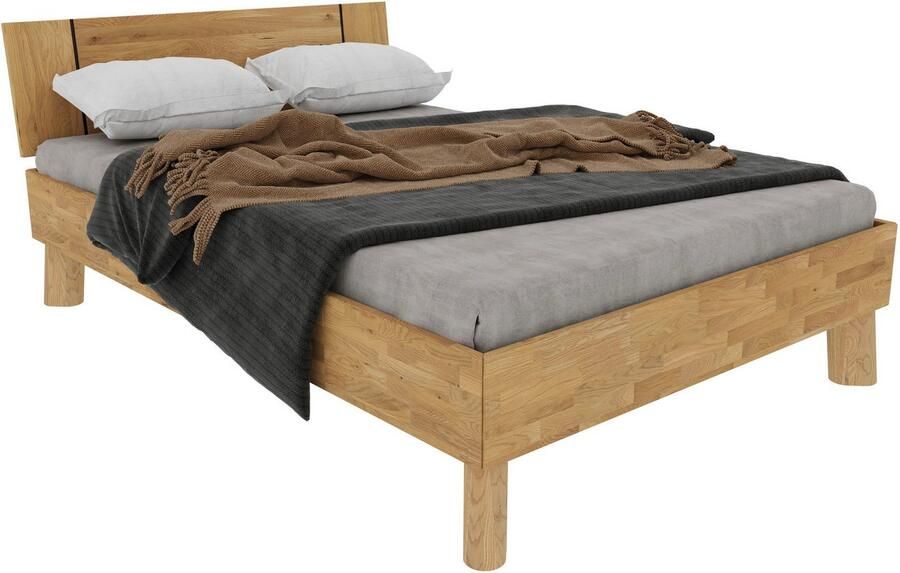 Home affaire Massief houten ledikant Chavot II keuze uit kernbeuken of wilde eik verkrijgbaar - Foto 2