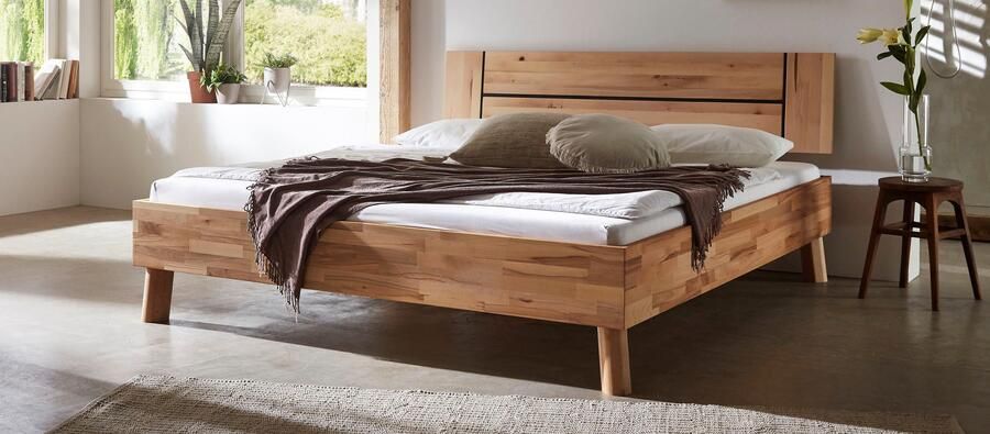 Home affaire Massief houten ledikant Chavot II keuze uit kernbeuken of wilde eik verkrijgbaar - Foto 5