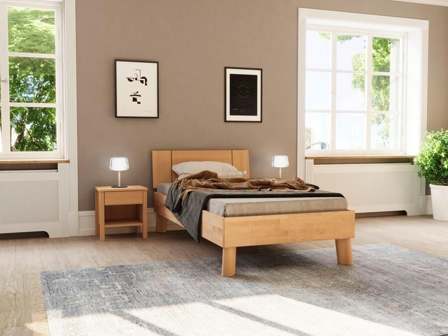 Home affaire Massief houten ledikant Chavot II keuze uit kernbeuken of wilde eik verkrijgbaar - Foto 4