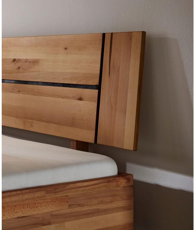 Home affaire Massief houten ledikant Chavot II keuze uit kernbeuken of wilde eik verkrijgbaar - Foto 2