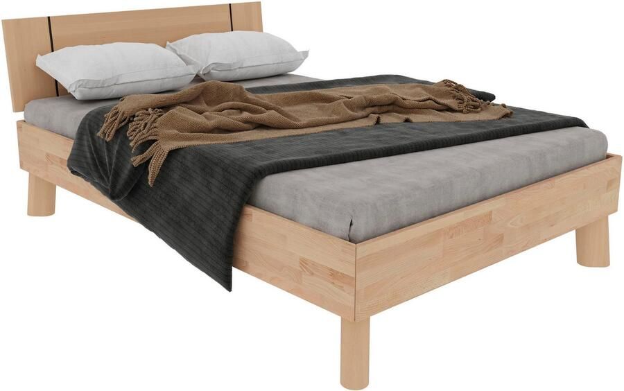 Home affaire Massief houten ledikant Chavot II keuze uit kernbeuken of wilde eik verkrijgbaar - Foto 2