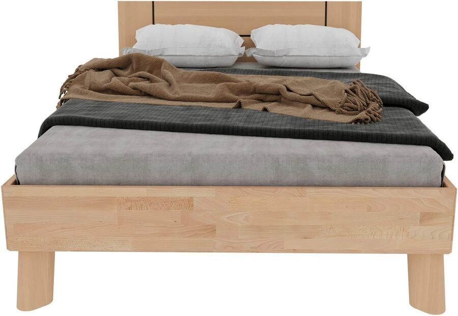 Home affaire Massief houten ledikant Chavot II keuze uit kernbeuken of wilde eik verkrijgbaar