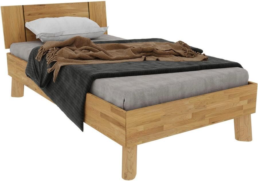 Home affaire Massief houten ledikant Chavot II keuze uit kernbeuken of wilde eik verkrijgbaar - Foto 2