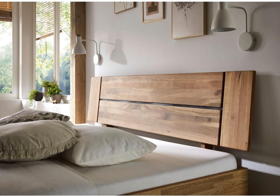 Home affaire Massief houten ledikant Chavot II keuze uit kernbeuken of wilde eik verkrijgbaar - Foto 2