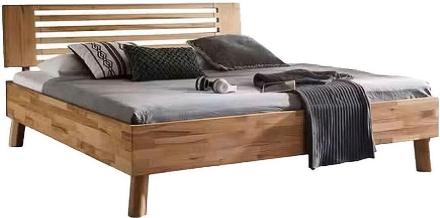 Home affaire Massief houten ledikant Chavot III keuze uit kernbeuken of wilde eik verkrijgbaar - Foto 3