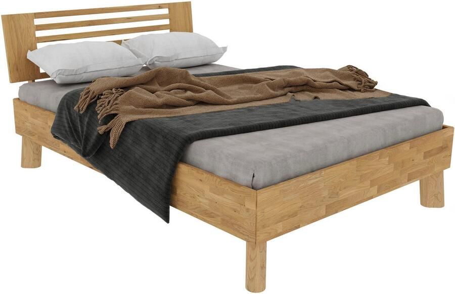 Home affaire Massief houten ledikant Chavot III keuze uit kernbeuken of wilde eik verkrijgbaar - Foto 2