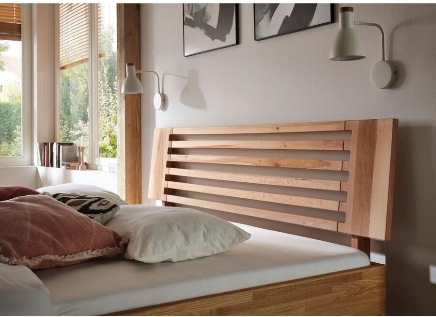 Home affaire Massief houten ledikant Chavot III keuze uit kernbeuken of wilde eik verkrijgbaar - Foto 2