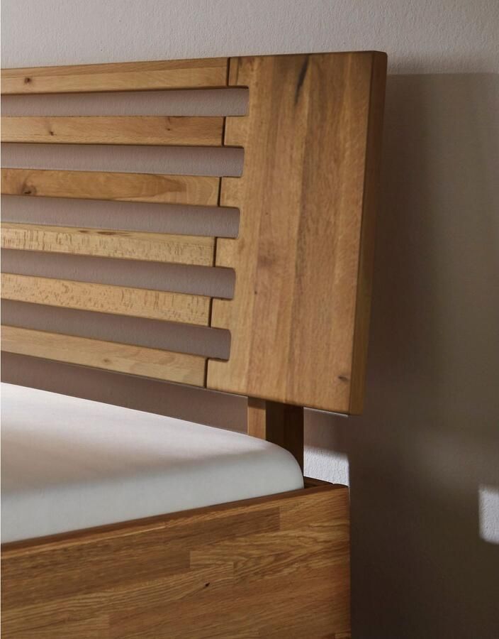 Home affaire Massief houten ledikant Chavot III keuze uit kernbeuken of wilde eik verkrijgbaar - Foto 2