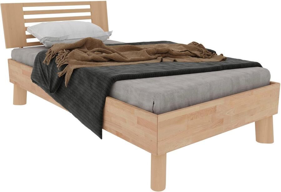 Home affaire Massief houten ledikant Chavot III keuze uit kernbeuken of wilde eik verkrijgbaar - Foto 3