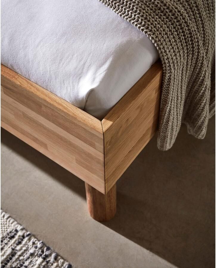 Home affaire Massief houten ledikant Chavot II keuze uit kernbeuken of wilde eik verkrijgbaar