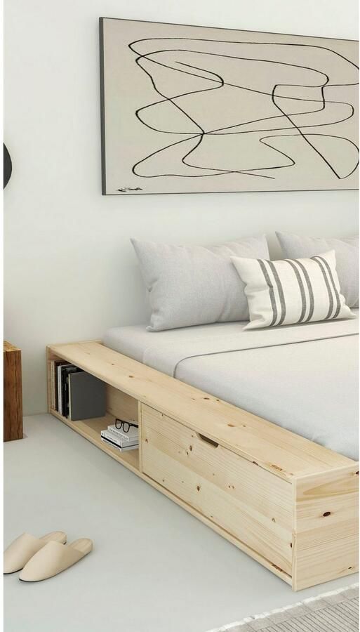 Home affaire Massief houten ledikant Erno OTTOs keuze BESTSELLER opbergbank futonbed 275KG belastbaar - Foto 4