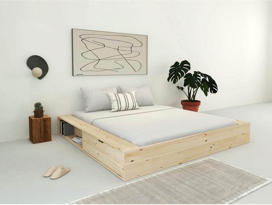 Home affaire Massief houten ledikant Erno OTTOs keuze BESTSELLER opbergbank futonbed 275KG belastbaar - Foto 2