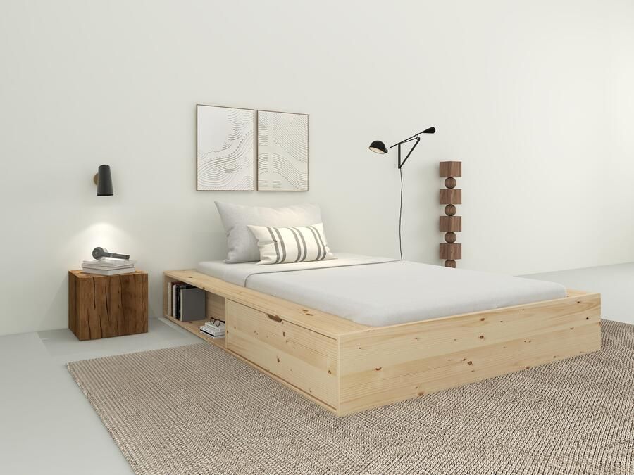 Home affaire Massief houten ledikant Erno OTTOs keuze BESTSELLER opbergbank futonbed 275KG belastbaar - Foto 14