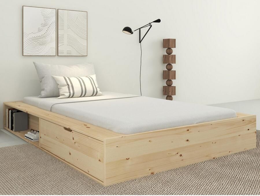 Home affaire Massief houten ledikant Erno OTTOs keuze BESTSELLER opbergbank futonbed 275KG belastbaar - Foto 3