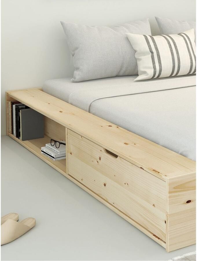 Home affaire Massief houten ledikant Erno OTTOs keuze BESTSELLER opbergbank futonbed 275KG belastbaar - Foto 2